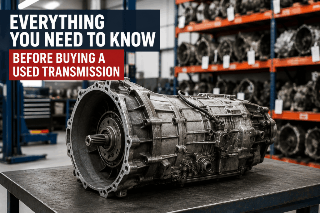 Everything You Need to Know Before Buying a Used Transmission